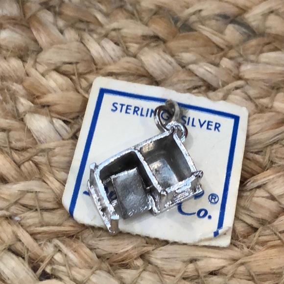 SPENCER CO. Sterling Silver vintage desk charm NWT - Picture 5 of 10